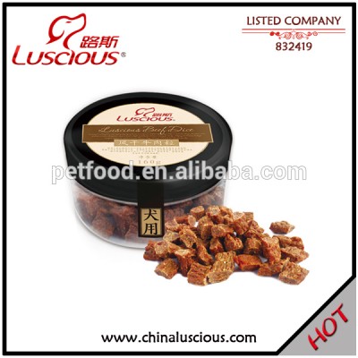 Air Drying Beef Dice Bulk Beef Dog Snacks